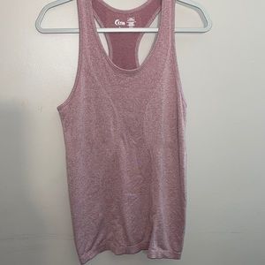 Zyia copper charge racer back tank